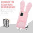 thumbnail image 4 of Plush Rabbit Shape Phone Shell Chic Phone Protector Compatible for Moto G Stylus, 4 of 7