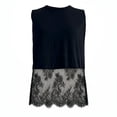 thumbnail image 7 of RMGVDSD Summer Womens Tops Sleeveless Lace Tank Top Casual Blouse Soft Comfortable Stretch Crew Neck Tee Shirt Fashion Tops Versatile Tee Blouse, 7 of 7