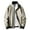 Khaki, variant on WREESH Fashion Jacket Men'S Standing Collar Casual Solid Color Zipper Coat Loose Top Jacket Khaki