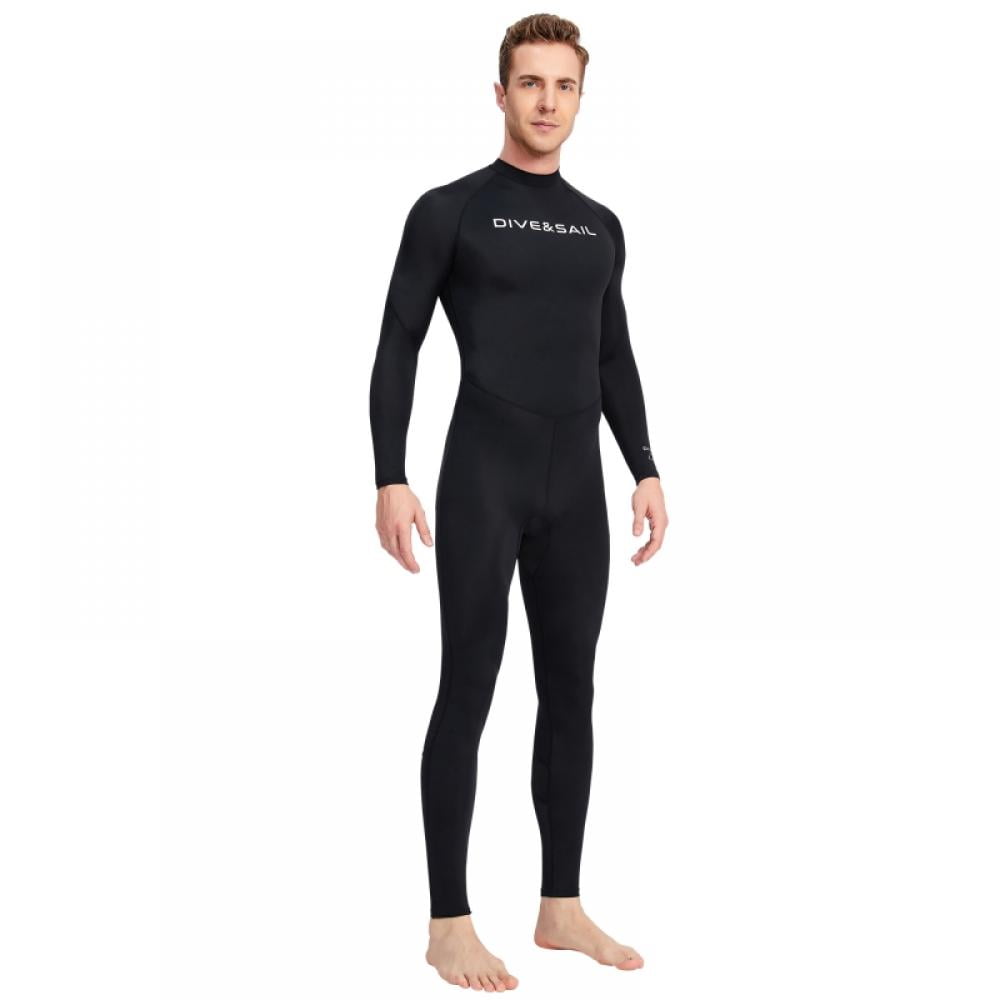 Wetsuits Men 3/2mm Neoprene Diving Surfing Swimming Full Suits in Cold Water Keep Warm Back Zip for Water Sports