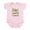 Petal Pink, variant on CafePress - Jesus Is The Reason Infant Bodysuit - Baby Light Bodysuit, Size Newborn - 24 Months