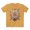 Mustard, variant on Floral Shirt, Shirt with Flower, Tee Shirt with Antique Flower