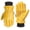 Yellow-new, variant on Heavy Duty Weatherproof Winter Gloves - Insulated with 3M Thinsulate, Puncture/Abrasion Resistant Cowhide for Men & Women