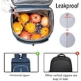 thumbnail image 2 of Soft Cooler Backpack Insulated Waterproof Backpack Cooler Bag Leak Proof Portable Small Cooler Backpacks to Work Lunch Travel Beach Camping Hiking Picnic Fishing Beer for Men Women, 2 of 6