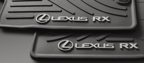 LEXUS OEM FACTORY ALL WEATHER FLOOR MAT SET 2013-2015 RX350 & RX450H BLACK