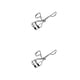 thumbnail image 3 of Pinzas rizadoras de pestañas Seitruly acero al carbono Mini cortadora cromo A6 2piezas, 3 of 5