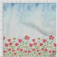 thumbnail image 2 of oneOone Cotton Poplin Fabric Leaves & Flower Panel Print Fabric BTY 42 Inch Wide, 2 of 3