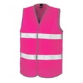 thumbnail image 1 of Result - Chaleco reflectante de trabajo de Alta Visibilidad mejorada (Rosa Fluorescente), 1 of 1