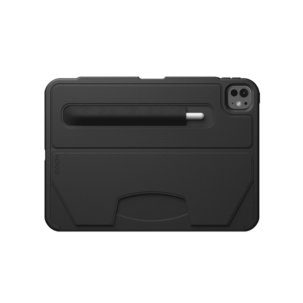 Zugu Case for iPad Pro 11 (M4/M5) 2024/2025, Slim Protective Cover with Apple Pencil Holder, Auto Wake/Sleep, Multiple Viewing Angles - iPad Pro 11 Inch Case, iPad 11 Case - Black