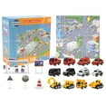 thumbnail image 2 of NAOJIE Kids Car Toy Set & Car Model(12pc) + City Map Carpet & Sim City Management,Cars For Toddlers 1-3,Car Track Rug,Car Rugs For Kids Toy Cars, 2 of 8