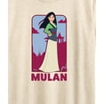 thumbnail image 3 of Disney Princess - Mulan Full Body Portrait - Women's Short Sleeve Graphic T-Shirt, 3 of 5