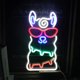 thumbnail image 4 of USB Powered Neon Sign Light Acrílico LED Wall Hanging Lamp Decor (Alpaca), 4 of 9