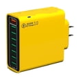 thumbnail image 1 of 65W 8 Ports USB Charger Quick Charge 3.0 Portable Wall Mobile Fast Charger Phone Adapter, 1 of 4