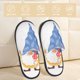 thumbnail image 2 of Fotbe Autumn Funny Gnomes Pantuflas Peludas para Mujer con Estampado, Zapatillas de Peluche, Zapatos de Invierno para Casa, Uso Interior y Exterior-Medium, 2 of 8