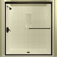 thumbnail image 2 of Arizona Shower Door ES16670BNCLL 70.38 x 66 in. ESE Euro Enclosure Shower Door with Showerhead Left - Brushed Nickel, 2 of 6