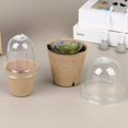 thumbnail image 3 of HLONK Peat Pots  10/20Pcs 3.15 Inch Seed Starting Pots with Drainage Holes and Humidity Dome Round Nursery Pot  Biodegradable Starter Pot Planting Container, 3 of 8