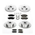 thumbnail image 3 of PowerStop Front and Rear Z23 Evolution Sport Carbon-Fiber Ceramic Brake Pad and Drilled & Slotted Rotor Kit Fits: INFINITI Select Models K6237, 3 of 10