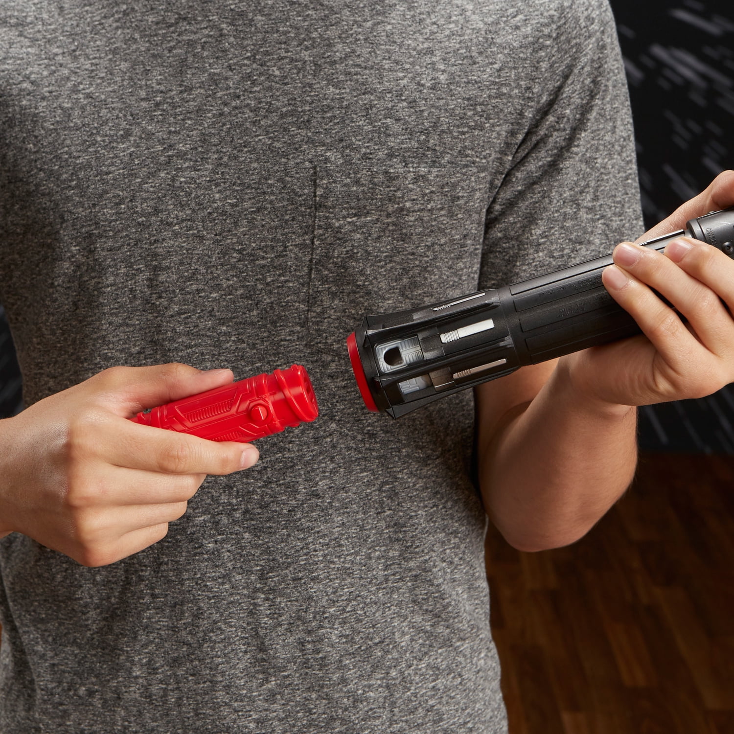 star wars bladebuilders kylo ren deluxe electronic lightsaber