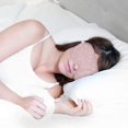 thumbnail image 2 of Antifaz para dormir de seda rosa, antifaz nocturno 100% de seda para cubrir los ojos, accesorio suave para la cabeza para dormir en viajes en avión, protección ligera JM, 2 of 5