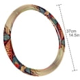 thumbnail image 4 of Fish 14.5 Inch Printing PVC Leather Steering Wheel Cover Auto Accessories, 4 of 6