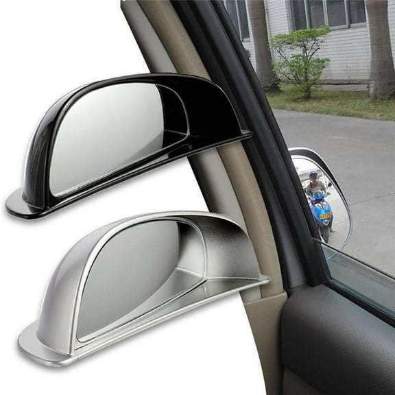 Rear door blind area rear-view mirror, gray ,  A pair