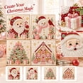 thumbnail image 4 of DIY Christmas Pearl Diamond Painting Art Kit, Christmas Snowman Pearl Beads Art Craft for Adults & Beginners, Gemstone Diamond Dots Beads Painting for Home Wall Decor, 4 of 4