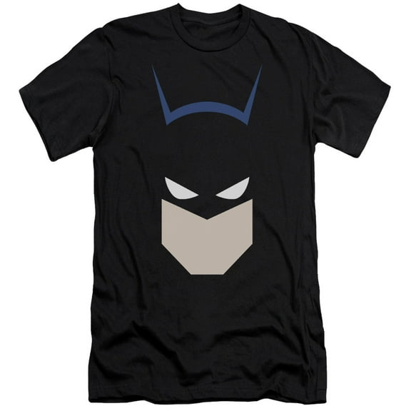 Batman  Bat Head S/S Adult 30/1 T-Shirt Black