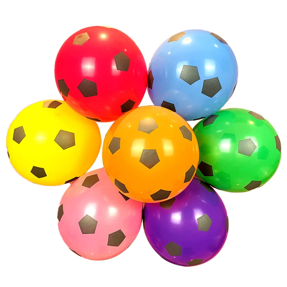 Soccer Balloons, Latex Football Balloons Kit Football Party Balloons