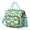Greenish-blue-64, variant on Large Insulated Tote Bag with Bengal Tiger Print - Leakproof Cooler Bag for Office & Outdoor, Multi-Pocket Waterproof Thermal Lunch Tote with Jungle Stripes Design