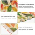 thumbnail image 5 of FORMRS Womens Scarf Winter Soft Long Big Warm Shawls Wrap Tassel Scarves, Green Retro Autumn Leaves, 5 of 9