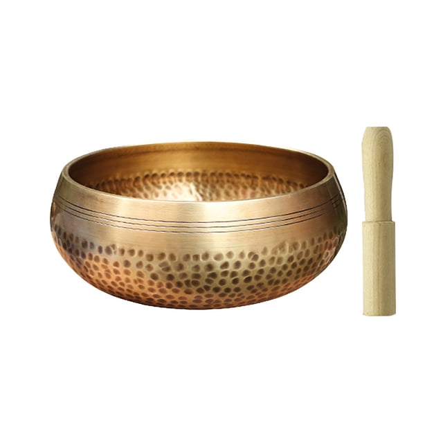 Sywqhk Nepal Chant Bowl Tíbet Yoga Meditación Buddha Sound Bowl Artesanía (B) Sywqhk Para estrenar