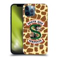 thumbnail image 1 of Head Case Designs Officially Licensed Riverdale South Side Serpents Giraffe Logo Hard Back Case Compatible with Apple iPhone 12 Pro Max, 1 of 7