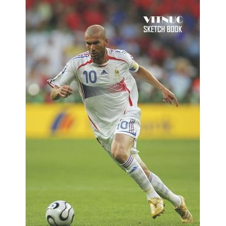 Sketch Book : Zinedine Zidane Sketchbook 129 pages, Sketching, Drawing and Creative Doodling Notebook to Draw and Journal 8.5 x 11 in large (21.59 x 27.94 (Zinedine Zidane Best Goal Ever)