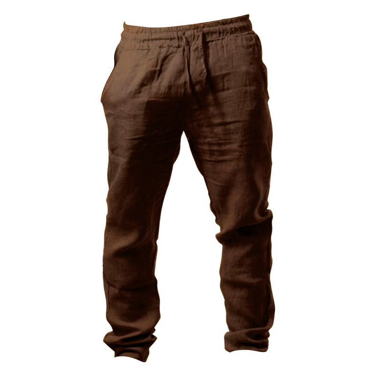 Men's Elastic Pants Solid Timber Creek By Men's Pants Color