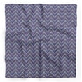 thumbnail image 1 of Bimba Orange Geometric Check Pure Silk Printed Head Bandanas Summer Neck Wrap Scarf 40 x 80 Inches, 1 of 6
