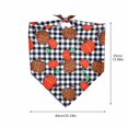 thumbnail image 3 of Thanksgiving Pet Bandana for Dogs and Cats Adjustable Holiday Scarf Soft Printtriangle Kerchief Bib Scarf Pet Party Costume Photo Props Accessories,1pack, 3 of 5