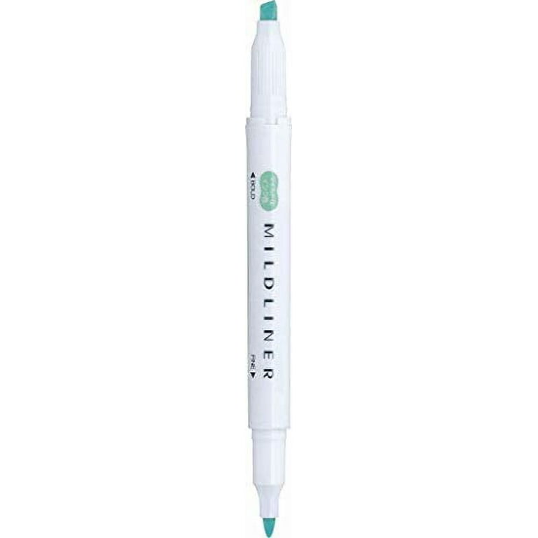 Zebra Mildliner Double Ended Brush Pen, Assorted Pack of 15