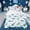 White Blue 01, variant on meiyoeat Whale Shark Twin Duvet Cover for Kids Boys, Navy Coral Reef Twin Bedding for Bedroom, Blue Reversible, 2pcs