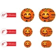 thumbnail image 4 of 12Pcs Halloween Stickers Pumpkin Eyeball Trick or Treat Wall Sticker Holiday Decoration, 4 of 5