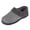 Light Gray, variant on Women's Warm Memory Foam House Shoes Indoor Outdoor Winter Slippers with Rubber