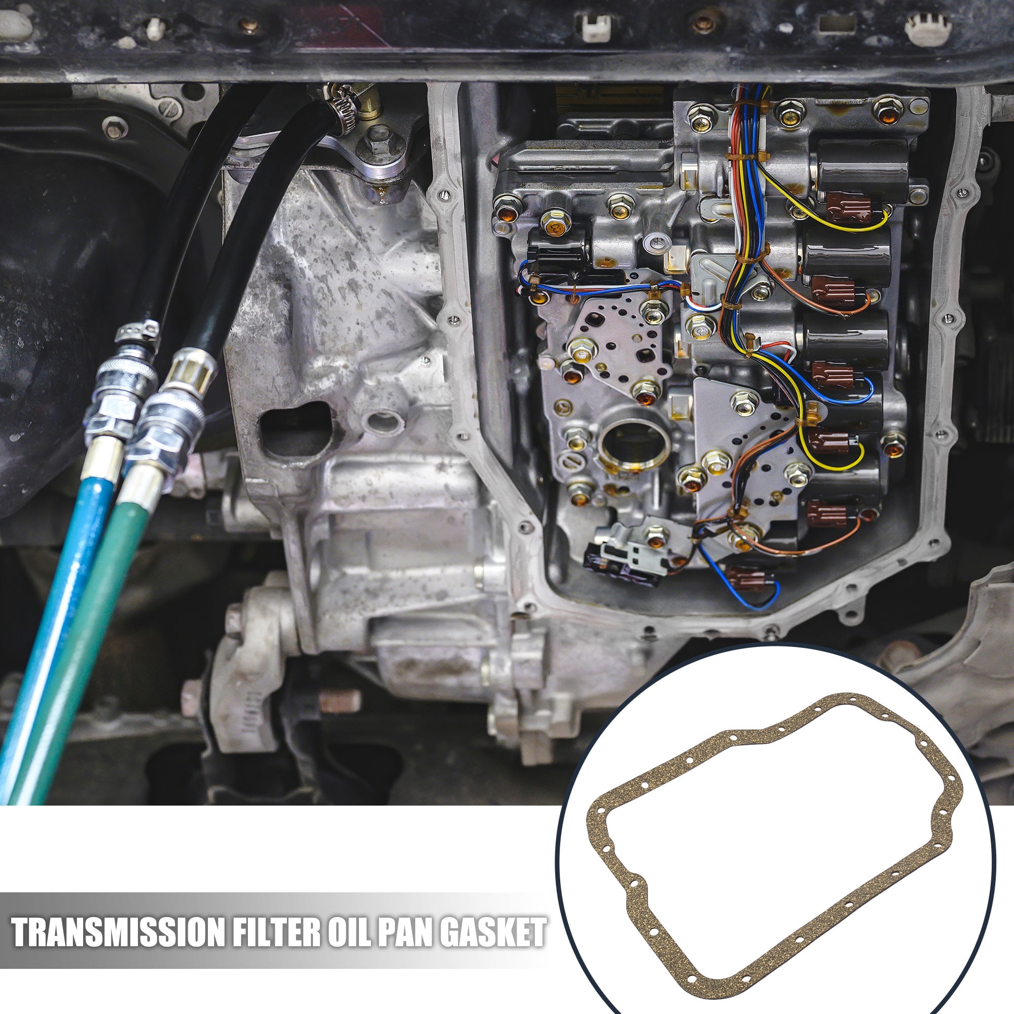 Unique Bargains Car Automatic Transmission Filter Oil Pan Gasket FNC121500A