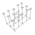 thumbnail image 4 of Support Vertical pour Brochettes, Support pour Brochettes de Friteuse en Acier Inoxydable Résistant à la Rouille pour une Cuisson Uniforme de la Viande, 4 of 8