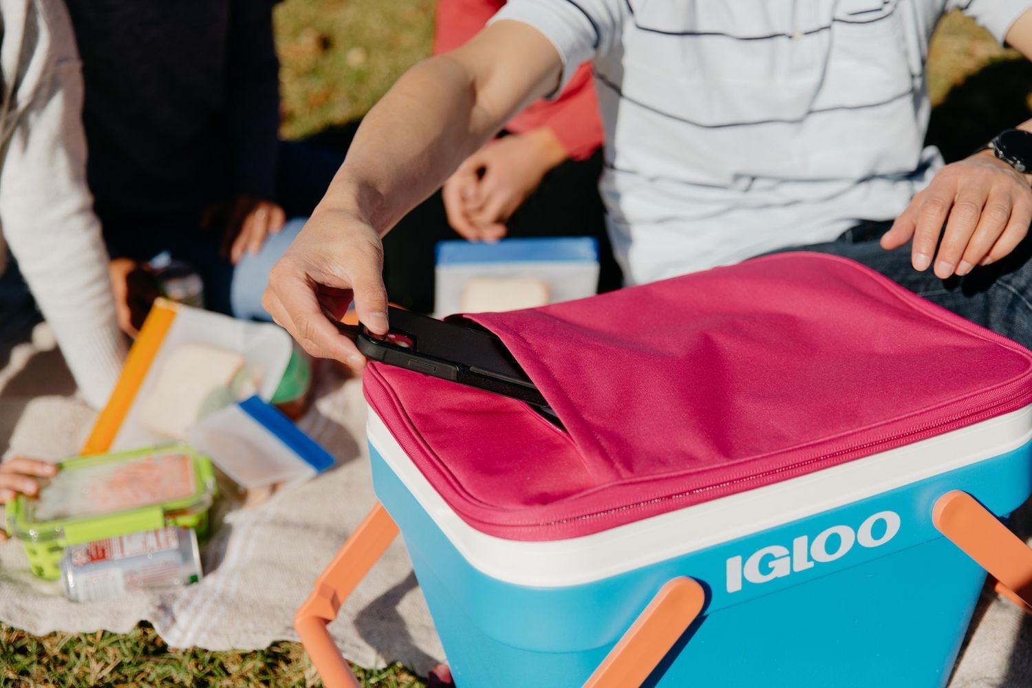 Igloo 25 Quart Picnic Basket Cooler, Cooler