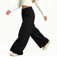 thumbnail image 6 of Boys' Winter Fleece Sweatpants Solid Color Elastic Waist Side Pockets Pleated Sports Trousers Cozy Warm Breathable Everyday Active Pants, 6 of 9