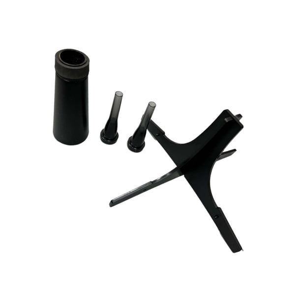Juego de boquillas desmontables estables Yuyangstore para instrumentos musicales negro curvo