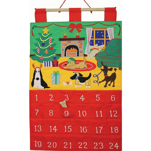 Dog Gone It Fabric Advent Calendar (Countdown to Christmas)