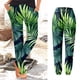 thumbnail image 3 of WILLBEST Pantalones Casuales para Mujer, Ligeros, Estilo Bohemio, Estilo Harén Playero, con Bolsillos para Salidas Relajadas de Verano. Extra Grande, 3 of 4