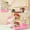Pink, variant on 12 in 1 Clear Acrylic Hamster Cage with All Accessories,13.5''L* 10''W* 15''H Dwarf Hamster Cage,Magnetic Connection Small Hamster Enclosure,Garden Style Wooden Mouse Cage for Pet Mice(2-Layer,White)