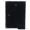 thumbnail image 4 of Lawrence Frames 5X7 Black Polished Metal Picture Frame With Bamboo Design, 4 of 5