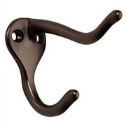 Brainerd Coat and Hat Hook, Venetian Bronze